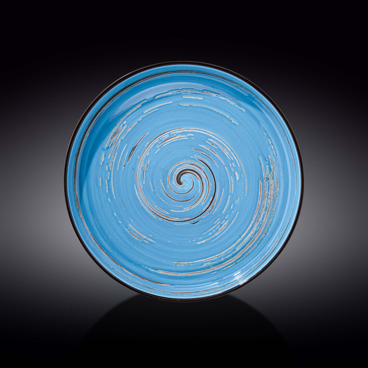 Wilmax SPIRAL Flacher Gourmet Teller, 28 cm, kratzfest – WL-669620/A