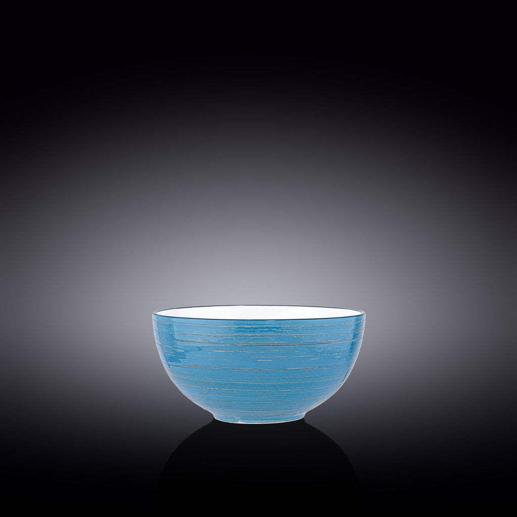Wilmax Schale 600 ml 13,5 cm Blau aus Porzellan