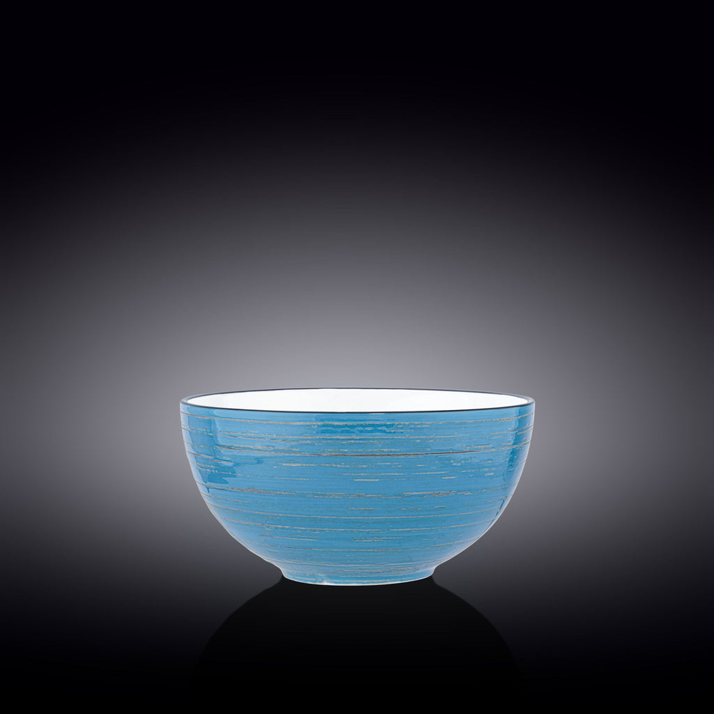 Wilmax Schale 1600 ml 19 cm Blau aus Porzellan