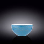 Wilmax Schale 1600 ml 19 cm Blau aus Porzellan