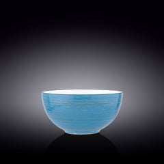 Wilmax Porzellanschale Spiral, Blau, 1600 ml, 19 cm – WL‑669632/A