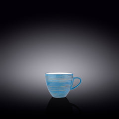Wilmax Espressotasse, 75 ml, Blau, Porzellan, WL-669633/A