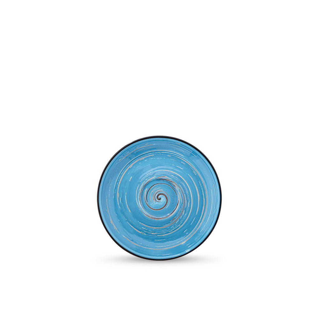 Wilmax Untertasse 12 cm Blau Porzellan WL-669634/B