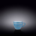Wilmax Espressotasse 110 ml Blau aus Porzellan