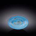 Wilmax Ovale Schale 25 cm Blau aus Porzellan