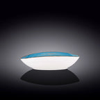 Wilmax Schale oval 25 cm Blau Porzellan WL-669640/A