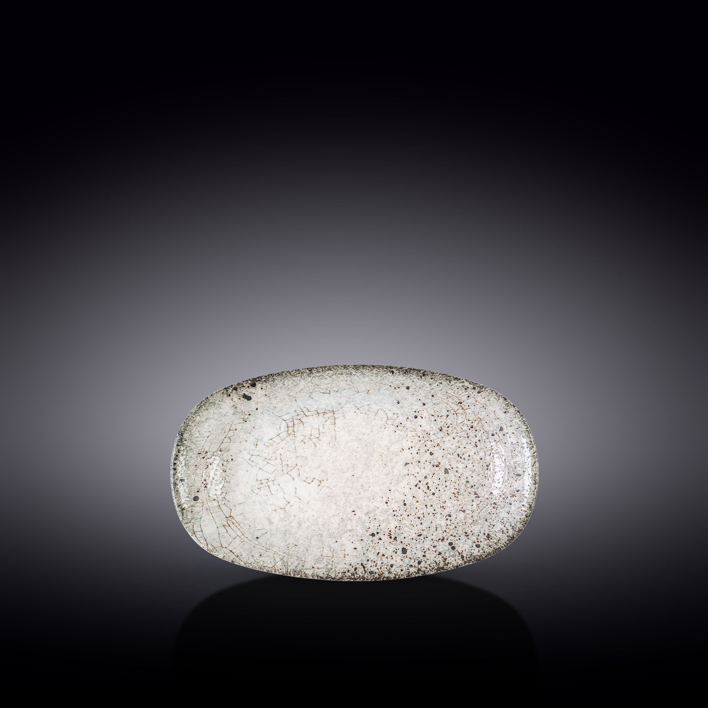 Wilmax Servierplatte 20 × 11 cm 2er-Set Mehrfarbig aus Porzellan