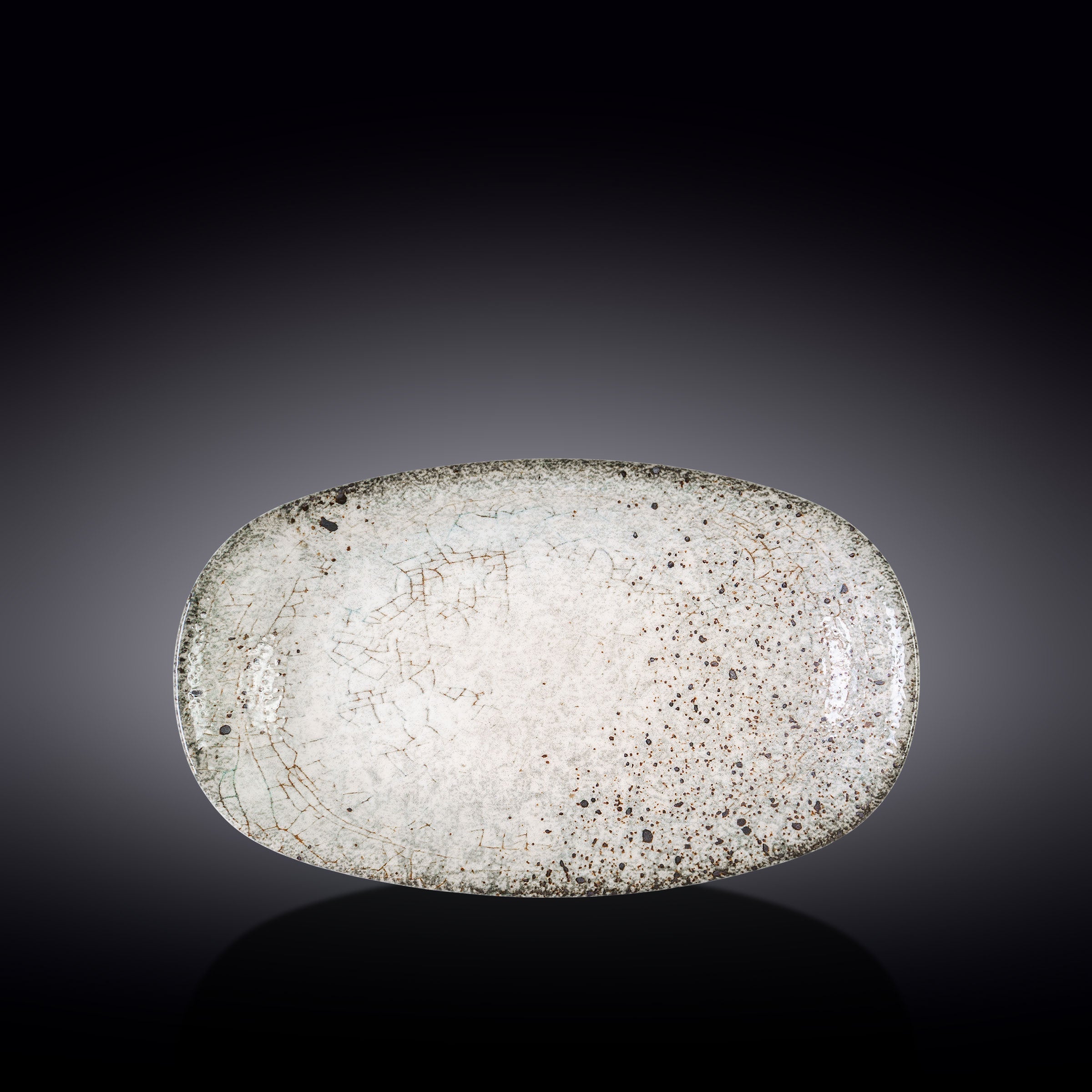 Wilmax Servierplatte 30,5 × 18 cm Mehrfarbig aus Porzellan