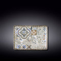 Wilmax Servierplatte 23,5 × 17 cm Mehrfarbig aus Porzellan