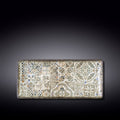 Wilmax Servierplatte 33 × 15 cm Mehrfarbig aus Porzellan
