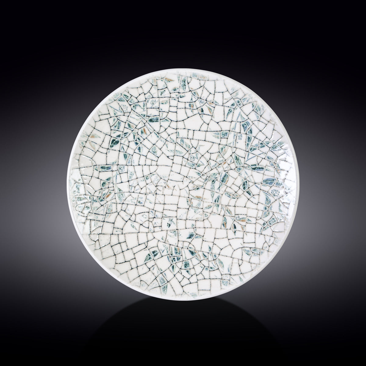 Wilmax Flacher Coupe-Teller,2er Set, 27 cm, Olive Green – WL-671506/A2