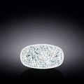 Wilmax Servierplatte 20 × 11 cm Mehrfarbig aus Porzellan