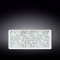Wilmax Servierplatte 33x15 cm Mehrfarbig Porzellan WL-671553/A