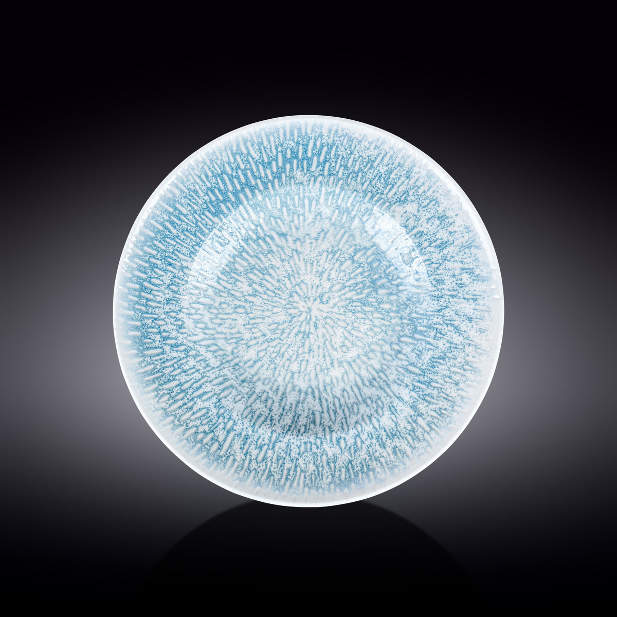 Wilmax Tiefer Teller mit Rand, 27 cm,2er Set, Coral Blue – WL-671625/A #1