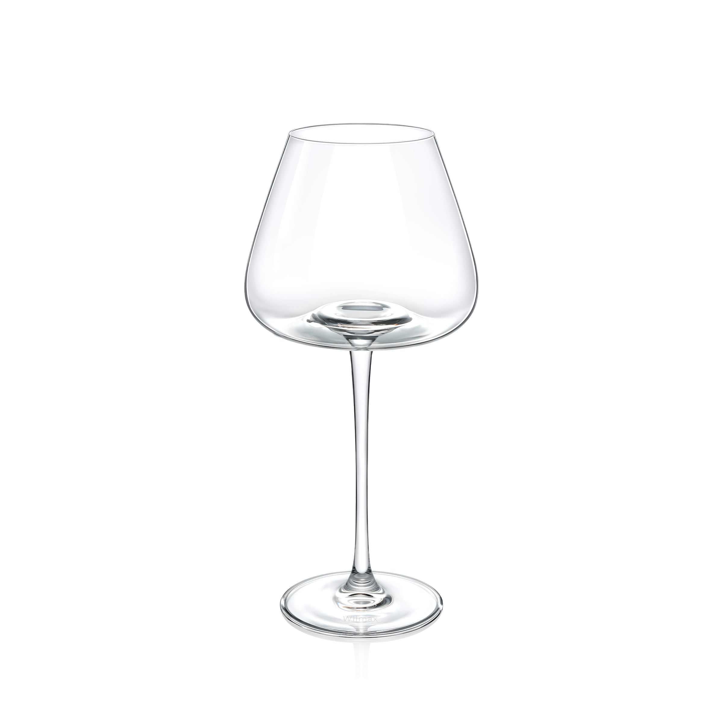 Wilmax Burgunderweingläser 680 ml 6er-Set Transparent aus Crystalline-Serie