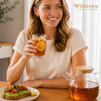 Wilmax Doppelwandiges Glas 300 ml Transparent