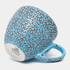 Wilmax Tasse 300 ml Blau aus Porzellan