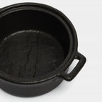 Wilmax Servierset 3-teilig Schwarz aus Porzellan