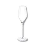 Wilmax Champagnerflöte 300 ml 2er-Set Transparent aus Wilmax Crystalline-Serie