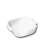 Wilmax Auflaufform mit Griffen 780 ml Weiß aus Porzellan
