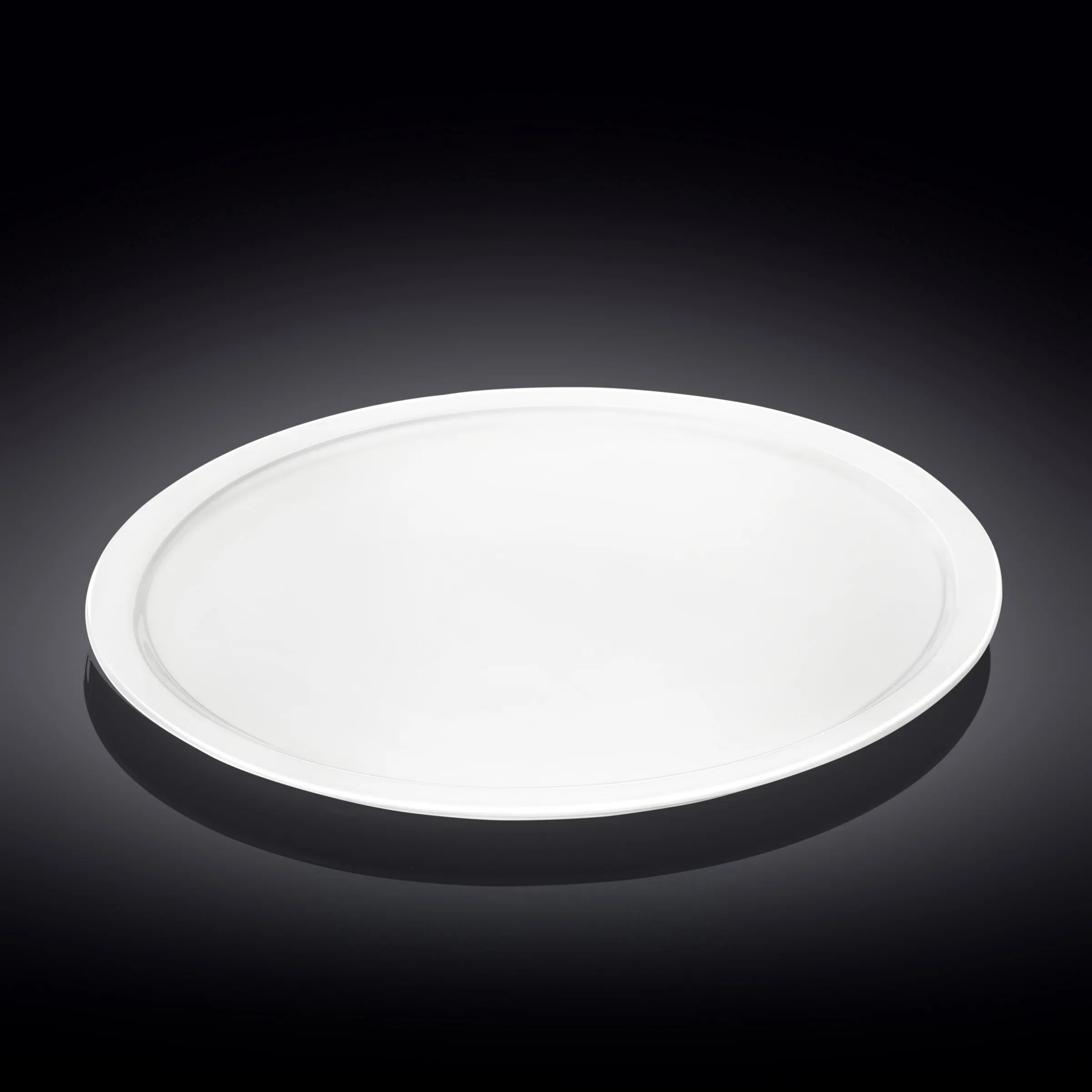 Wilmax Pizzateller 35,5 cm Weiß aus Porzellan