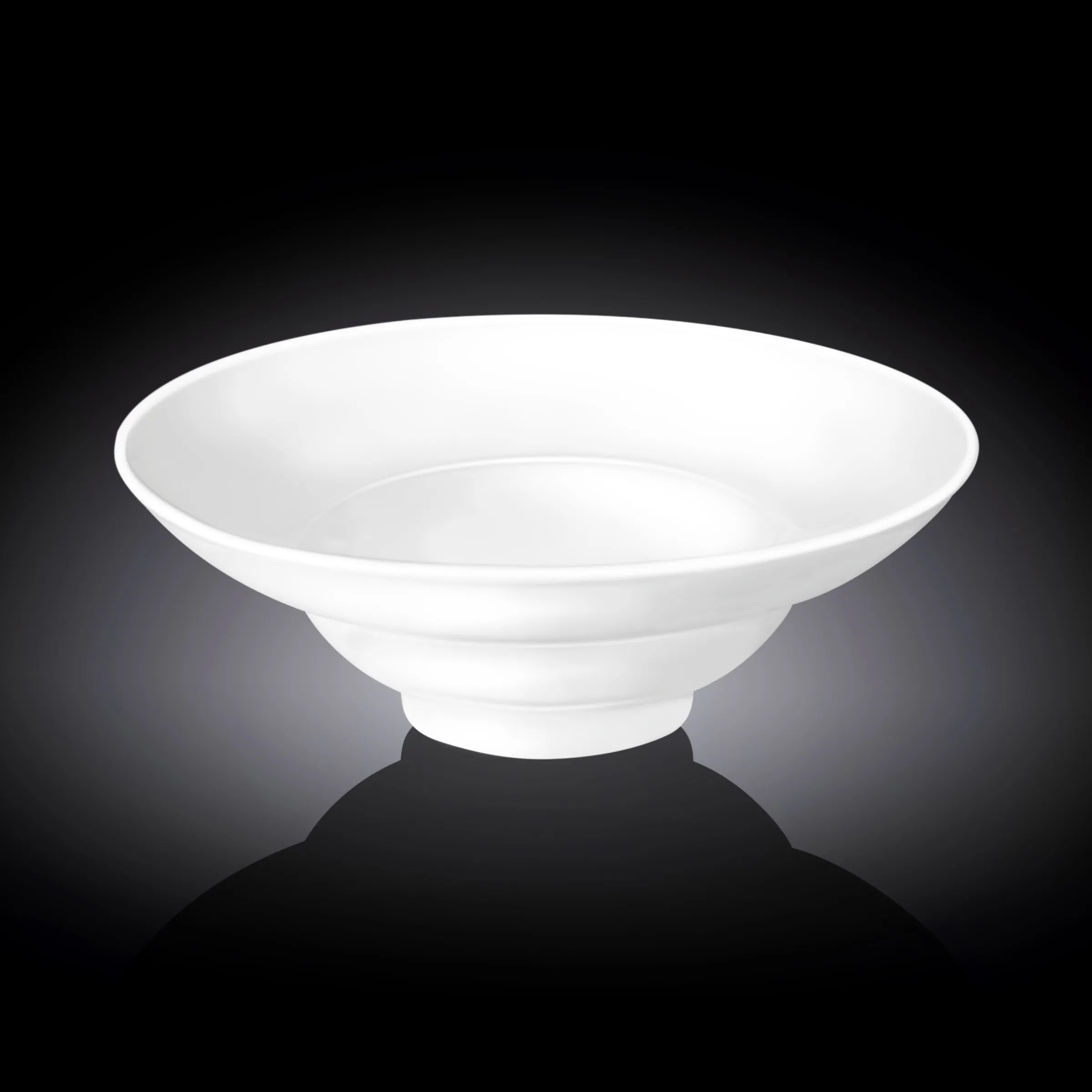 Wilmax Tiefer Teller 25 cm 470 ml Weiß aus Porzellan