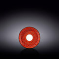 Wilmax Untertasse 11 cm Rot aus Porzellan