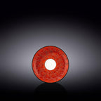 Wilmax Untertasse 11 cm Rot aus Porzellan