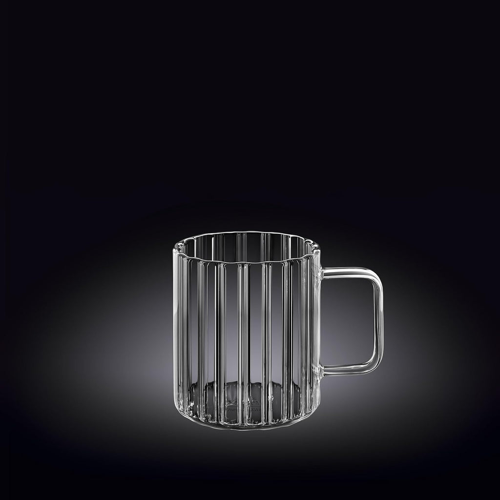 Wilmax Glastasse 200 ml Thermoglas 6er Set WL-888614/A6