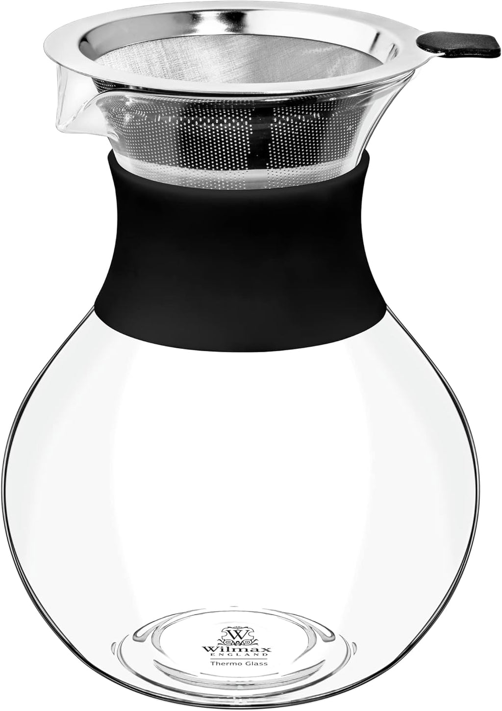 Wilmax Kaffeedekanter 950 ml Transparent aus Borosilikatglas