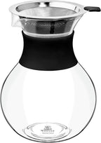 Wilmax Kaffeedekanter 950 ml Transparent aus Borosilikatglas