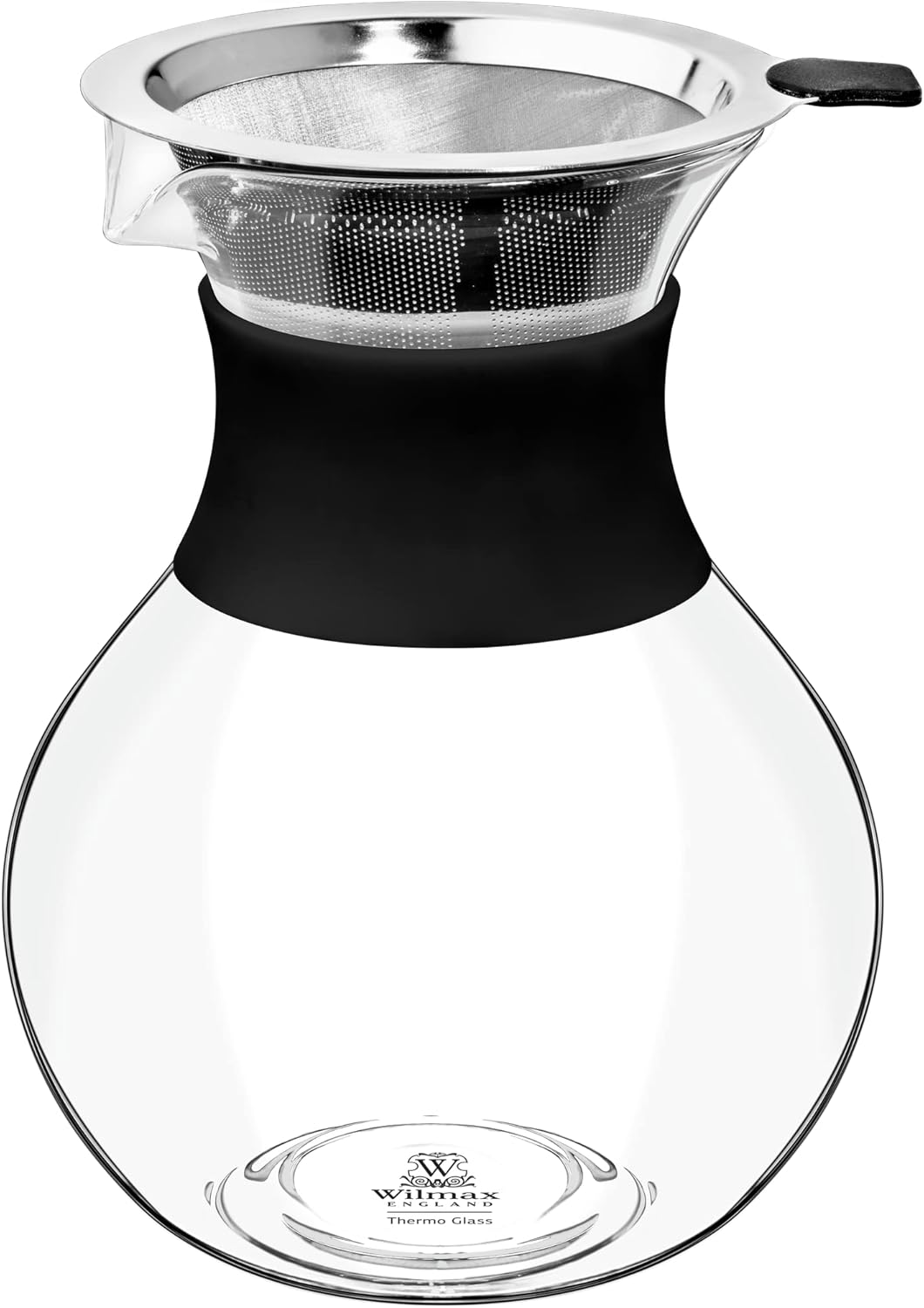 Wilmax Kaffeedekanter 950 ml Transparent aus Borosilikatglas