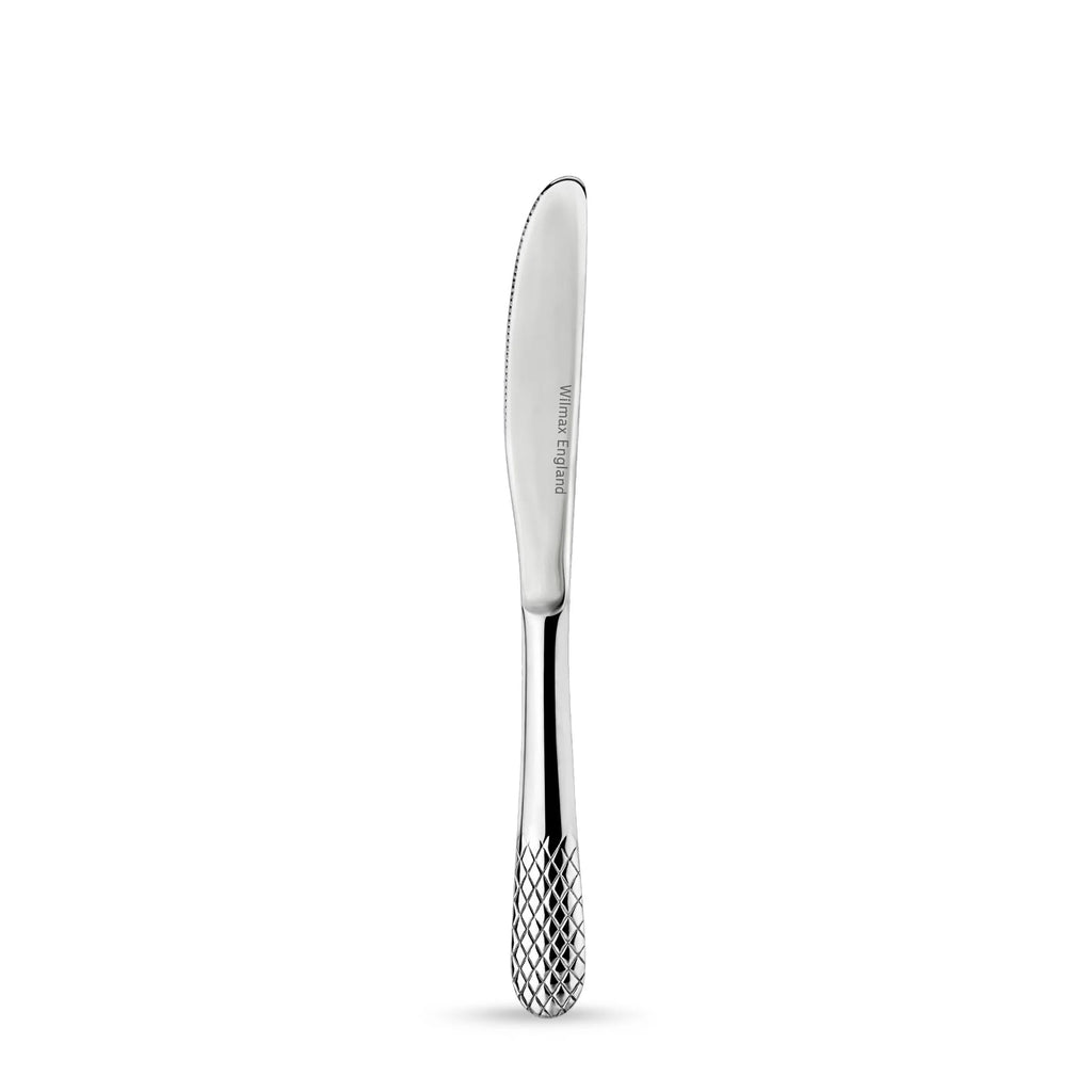 Wilmax Tafelmesser 22 cm Silber aus Edelstahl