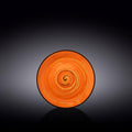 Wilmax Untertasse 15 cm Orange aus Porzellan