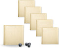 Wilmax Quadratische Platte 13 x 13 cm 6er Set Sandstone WL-661304/A6