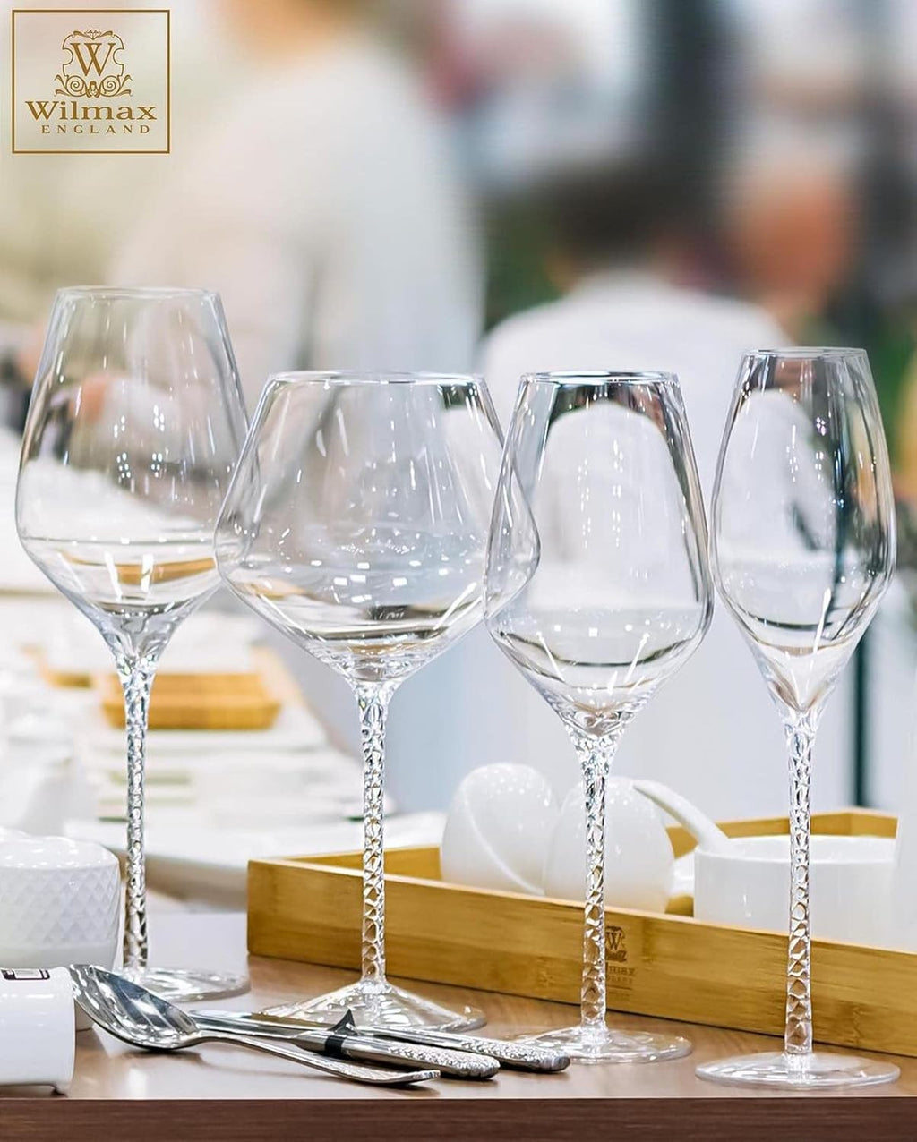 Wilmax Weinglas 800 ml Kristallglas Transparent 2er Set WL-888102/2C