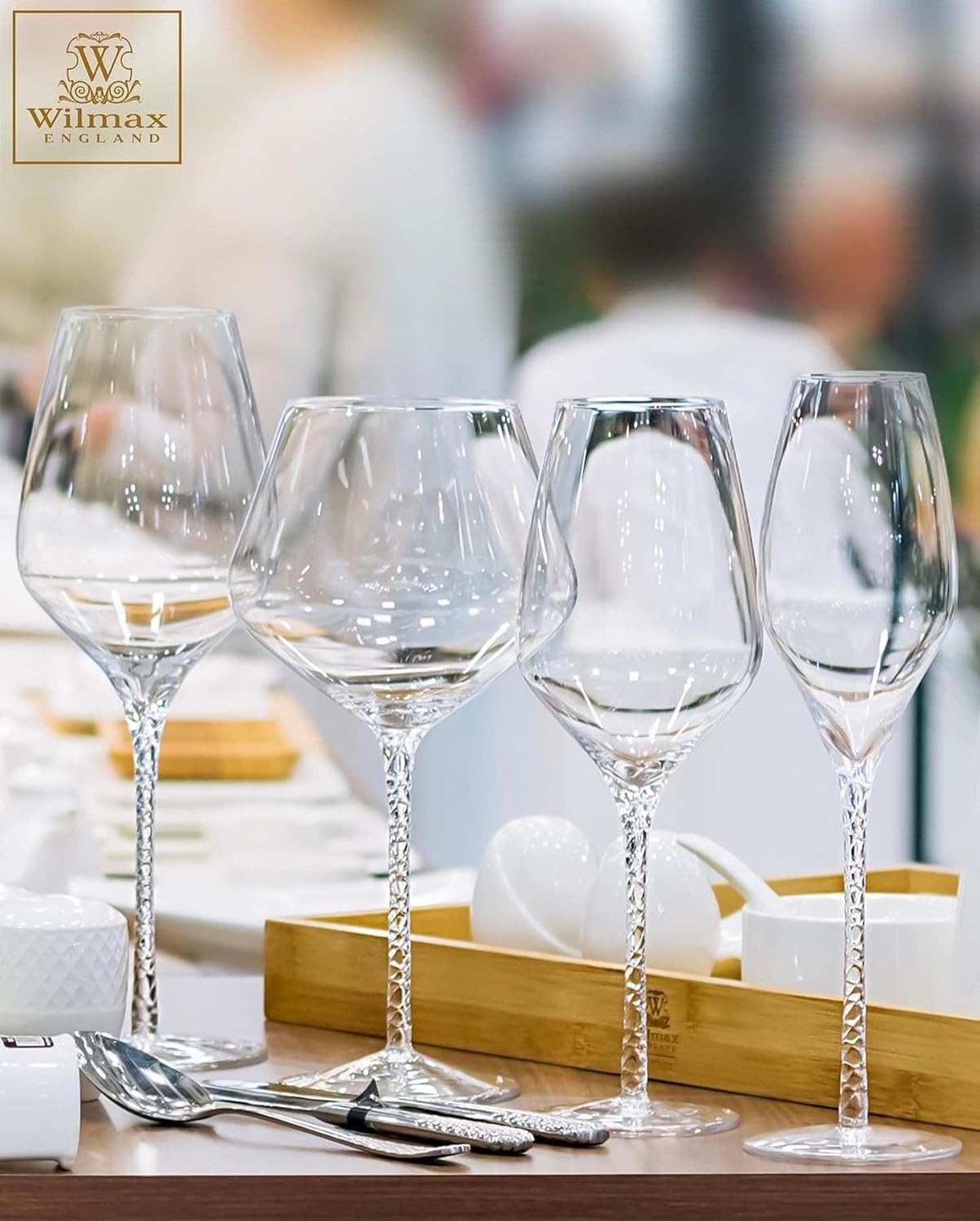 Wilmax Weinglas 800 ml Kristallglas Transparent 2er Set WL-888102/2C