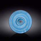 Wilmax Tiefer Teller 24 cm 200 ml Blau aus Porzellan