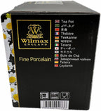 Wilmax Teekanne 500 ml  Weiß Porzellan WL-994033/1C