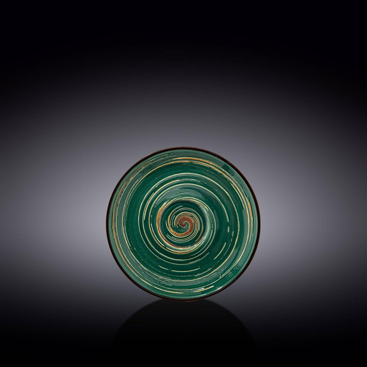Wilmax Untertasse, 14 cm, Grün, WL-669535/B