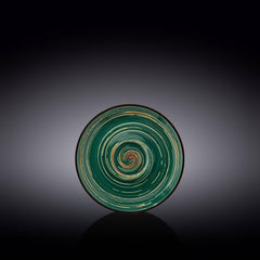 Wilmax Untertasse, 14 cm, Grün, WL-669535/B