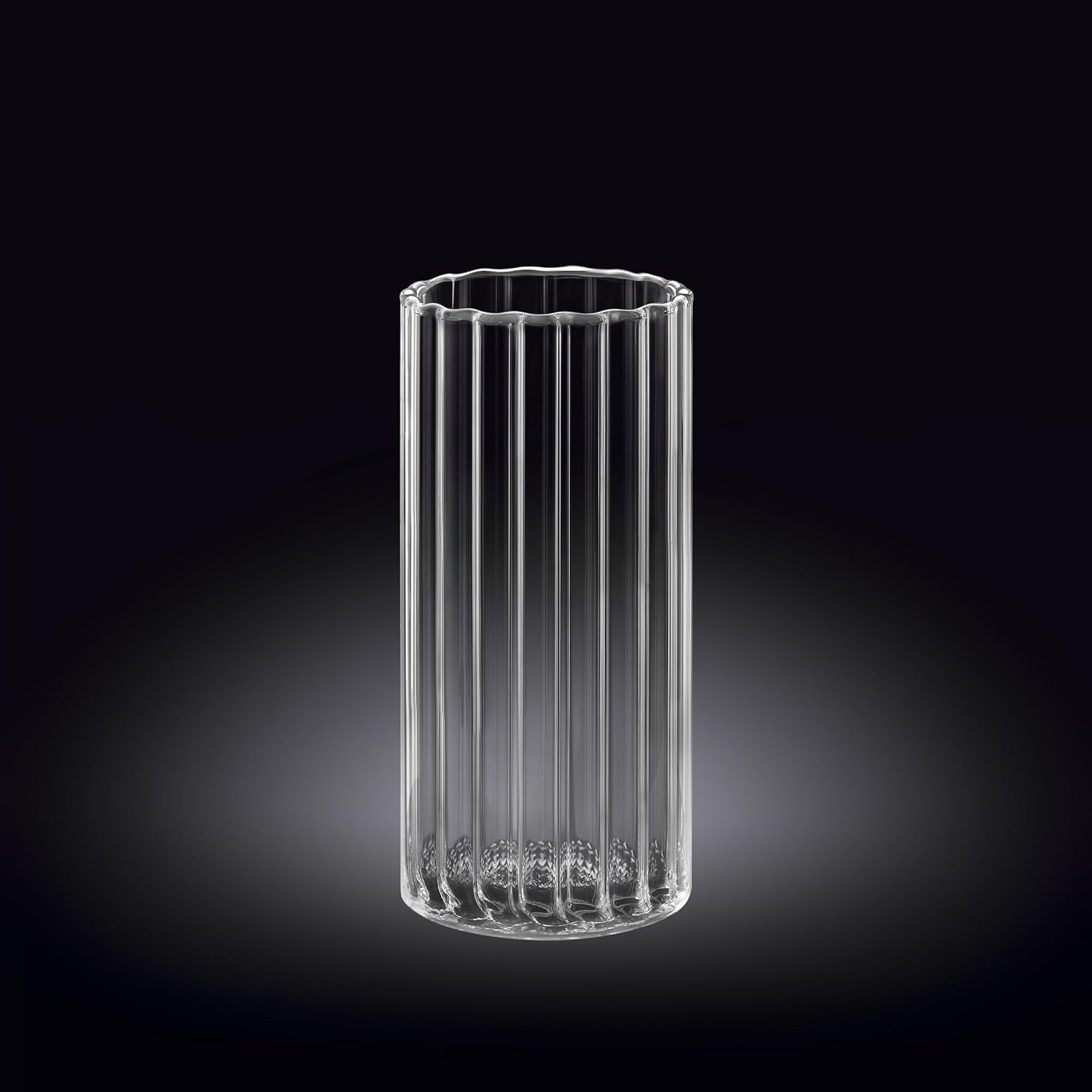 Wilmax Geriffeltes Glas 300 ml 6er Set WL-888625/A6