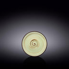 Wilmax Untertasse 11 cm Pistazie Porzellan WL-669133/B