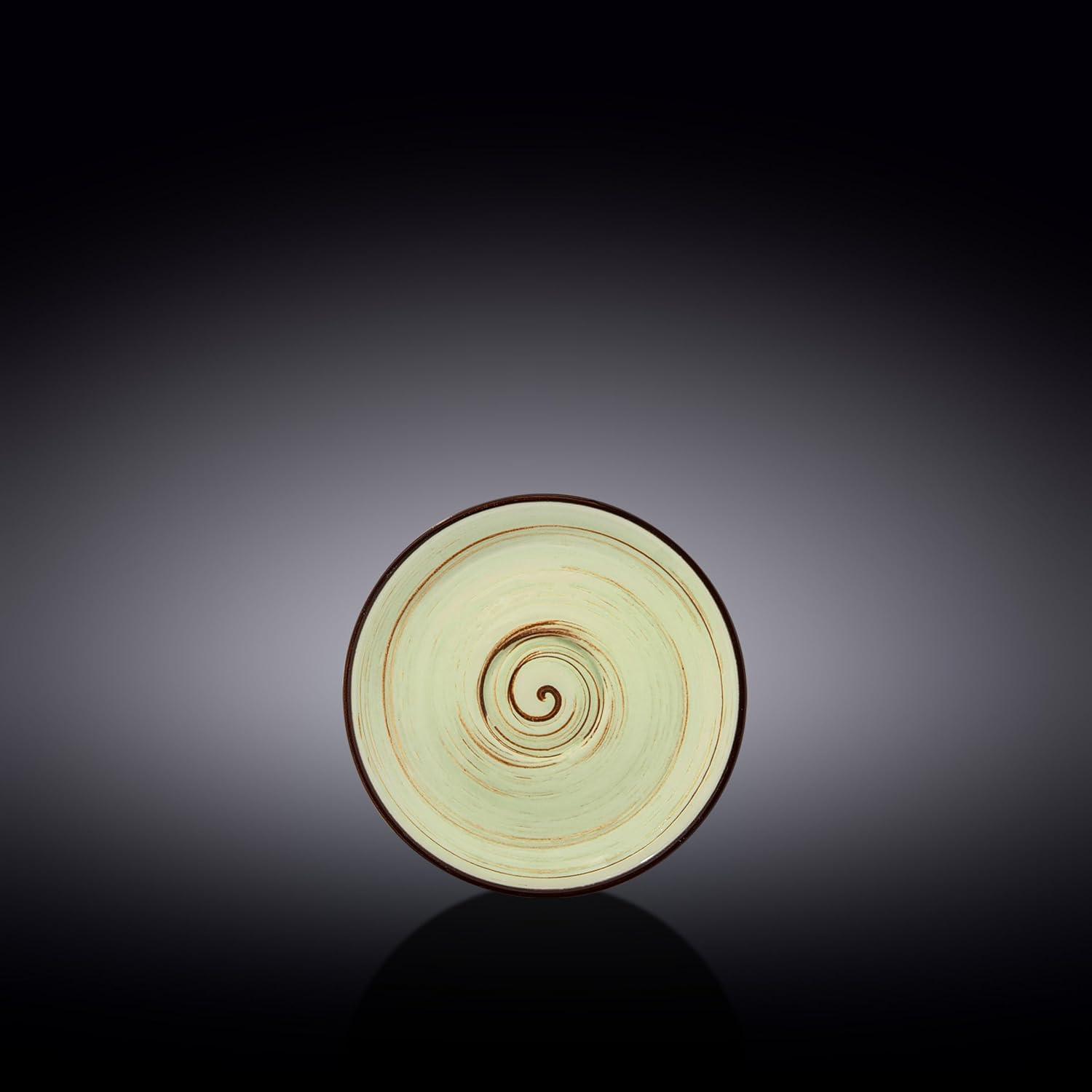 Wilmax Untertasse 11 cm Pistazie Porzellan WL-669133/B
