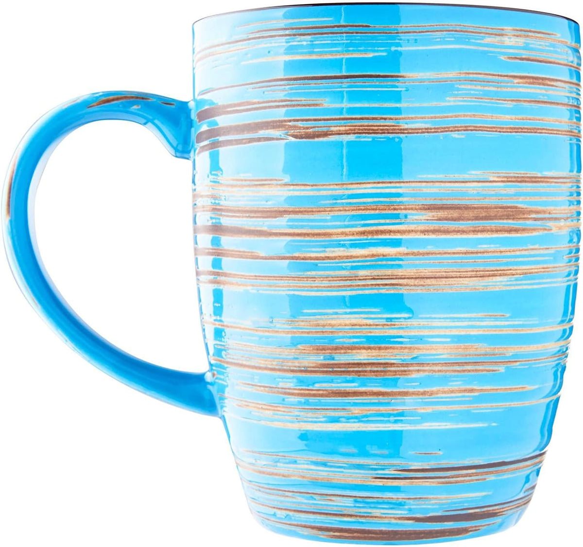 Wilmax Becher 460 ml Blau aus Porzellan