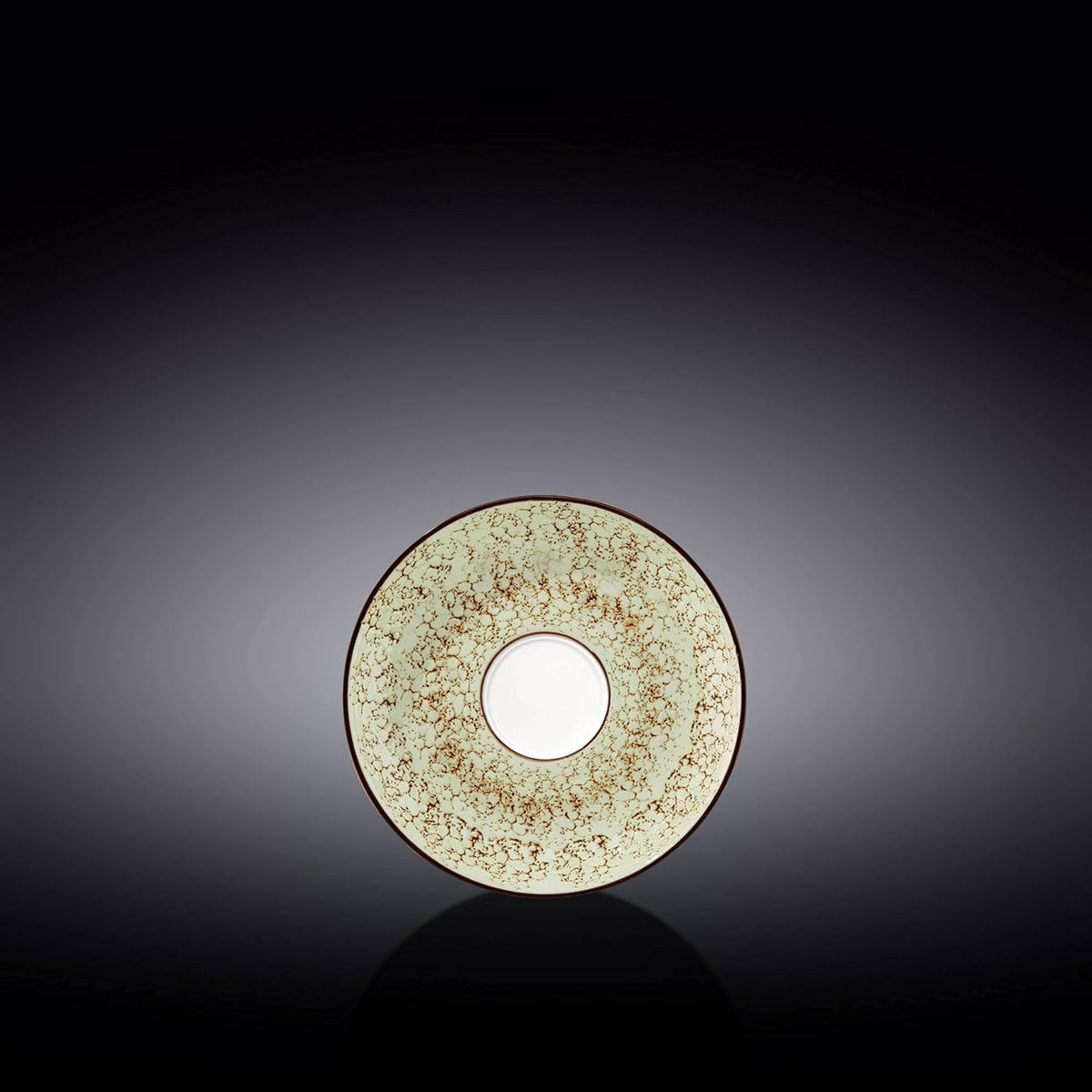 Wilmax Untertasse 11 cm Pistazie aus Porzellan