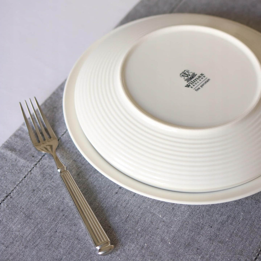 Wilmax Schale 25.5 cm Weiß Porzellan 2er Set WL-991360/A2