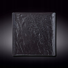 Wilmax Quadratische Platte SlateStone 27 cm Schwarz WL-661107/A