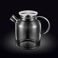 Wilmax Borosilikat Teekanne 1600 ml Rauchgrau WL-888811002/A