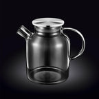 Wilmax Borosilikat Teekanne 1600 ml Rauchgrau WL-888811002/A
